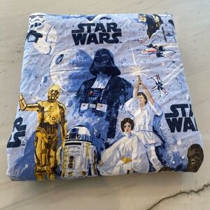 Pottery Barn Kids Star Wars Bedding in Blue and Yellow